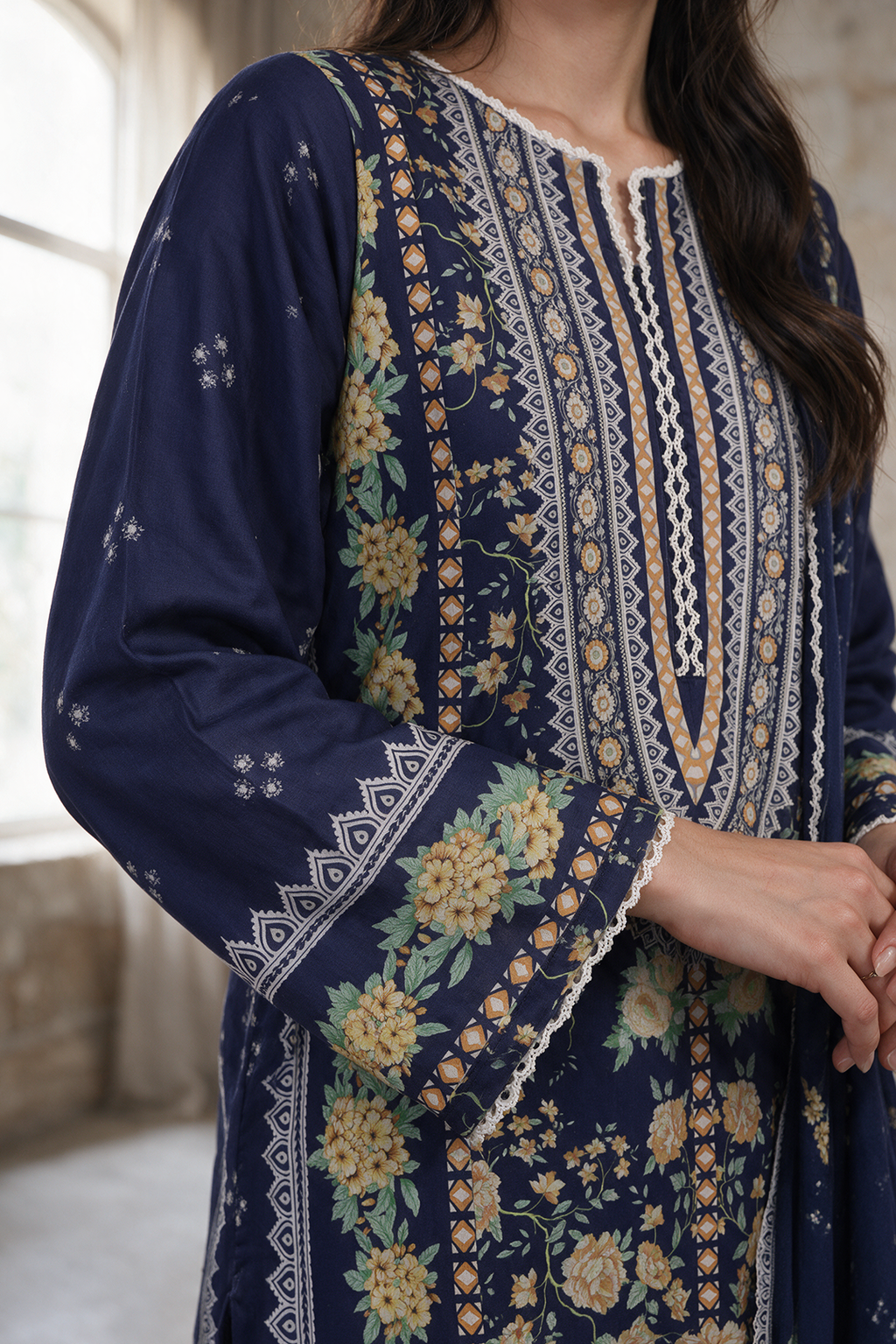 Kurta Dupatta Trouser - 3180