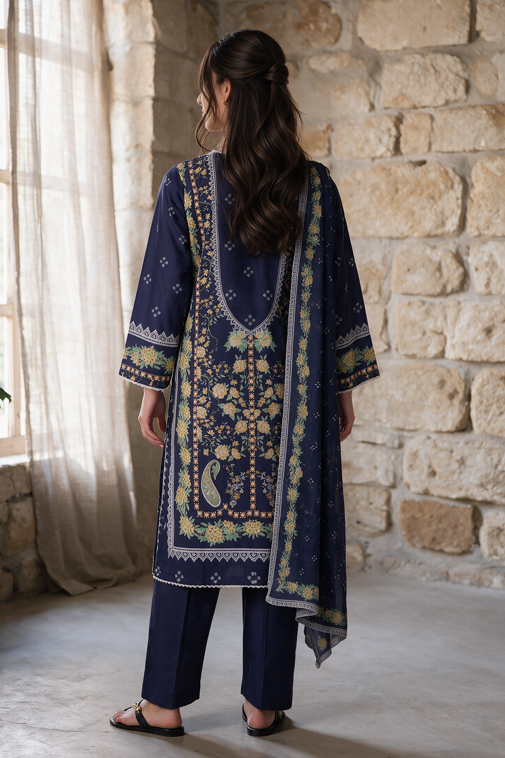 Kurta Dupatta Trouser - 3180