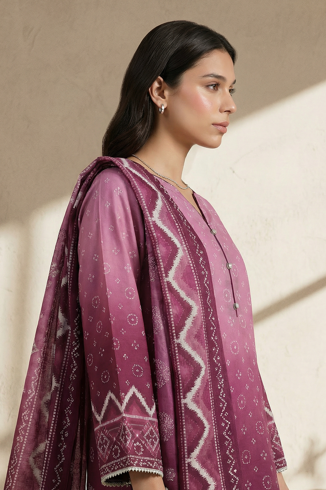 Kurta Dupatta Trouser - 3185