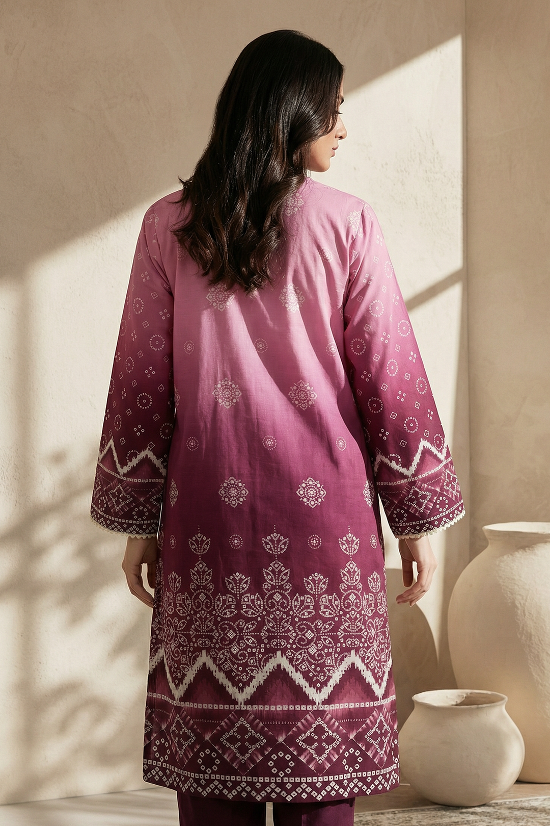 Kurta Dupatta Trouser - 3185