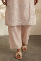 Embroidered Kurta Dupatta Trouser - 3223