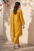 Embroidered Kurta Dupatta Trouser - 3226