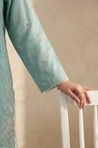Embroidered Kurta Dupatta Trouser - 3252