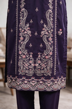 Embroidered Kurta Dupatta Trouser - 3254