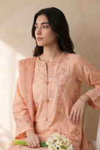 Embroidered Kurta Dupatta Trouser - 3258