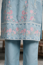 Embroidered Kurta Dupatta Trouser - 3286