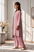 Embroidered Kurta Dupatta Trouser - 3341