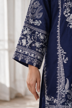 Embroidered Kurta Dupatta Trouser - 3371