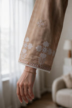 Embroidered Kurta Dupatta Trouser - 3399