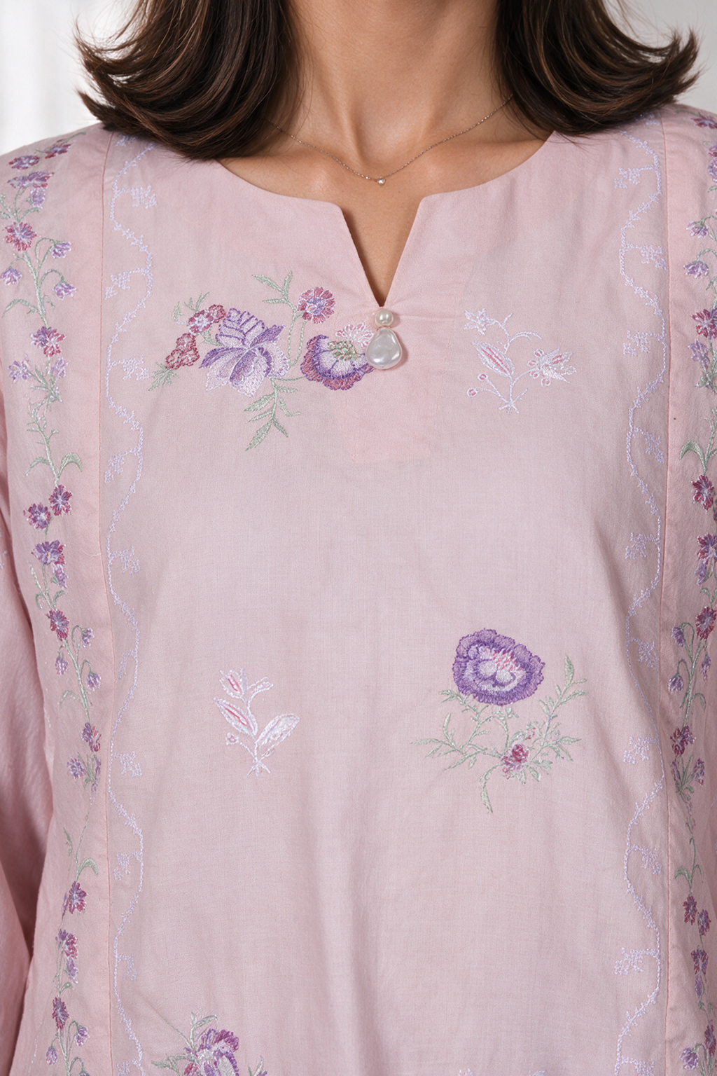 Embroidered Kurta Dupatta Trouser - 3400