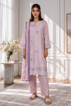 Embroidered Kurta Dupatta Trouser - 3400