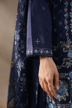 Embroidered Kurta Dupatta Trouser - 3404