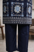 Embroidered Kurta Dupatta Trouser - 3404