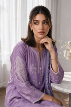 Embroidered Kurta Dupatta Trouser - 3408