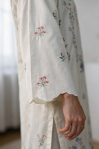 Embroidered Kurta Dupatta Trouser - 3412