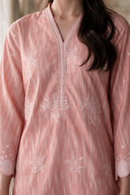 Embroidered Kurta Dupatta Trouser - 3650