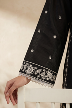 Embroidered Kurta Dupatta Trouser - 3716