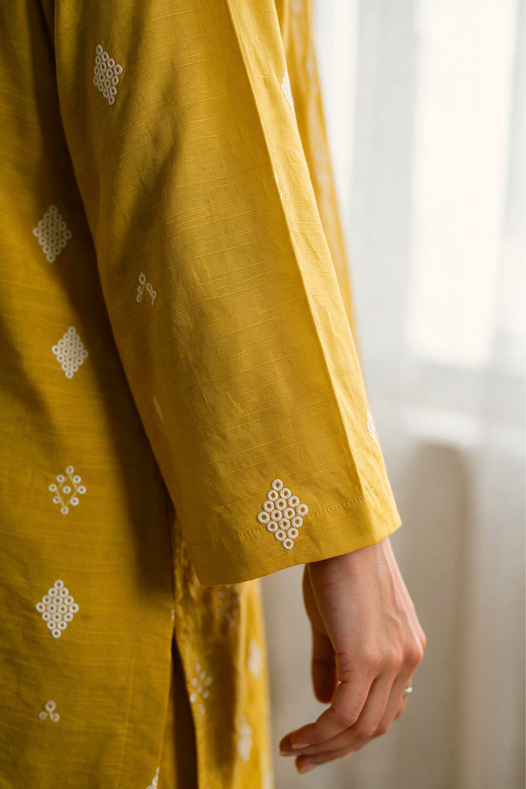 Embroidered Kurta Dupatta Trouser - 3726