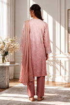 Embroidered Kurta Dupatta Trouser - 3735