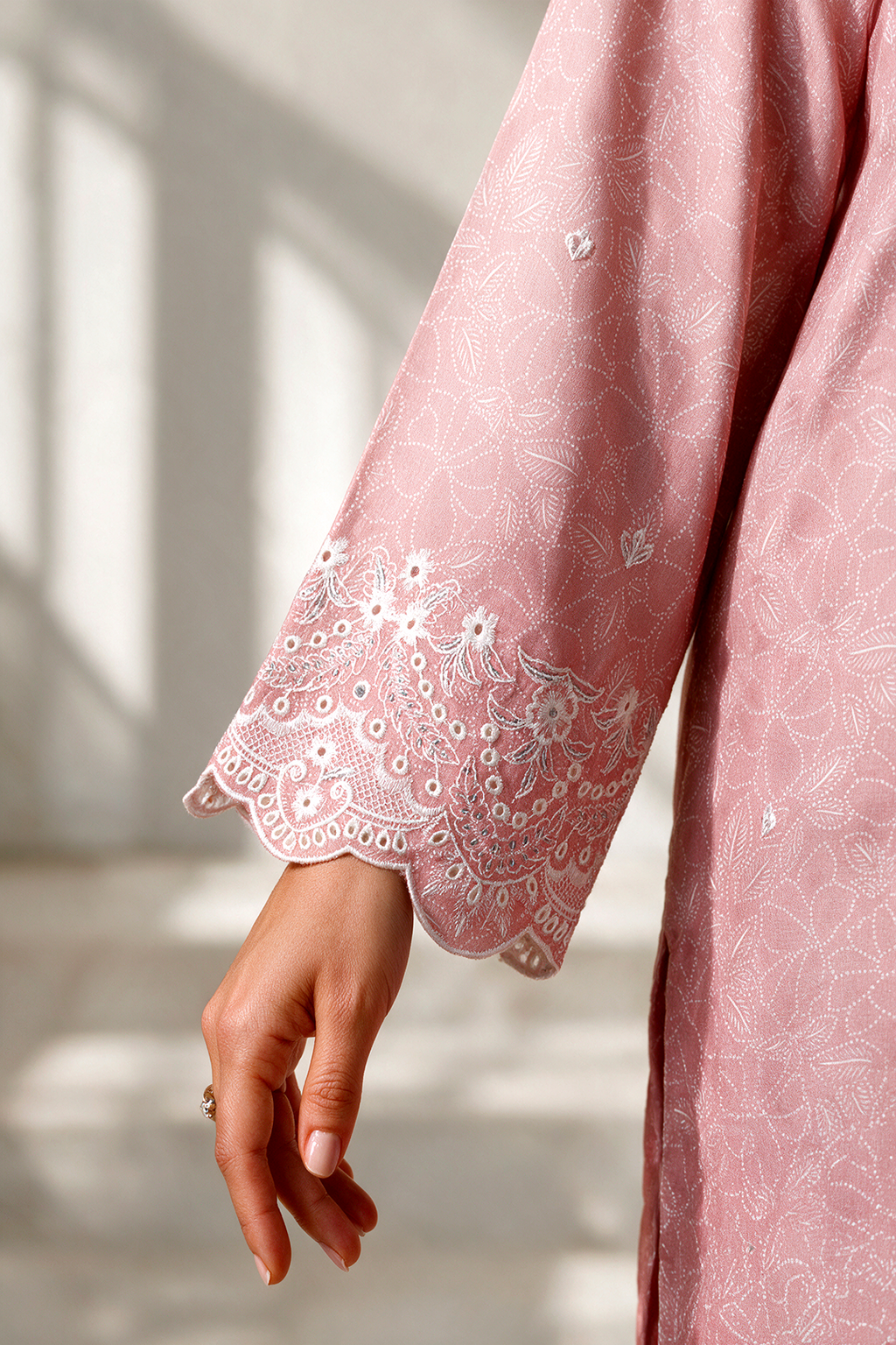 Embroidered Kurta Dupatta Trouser - 3735