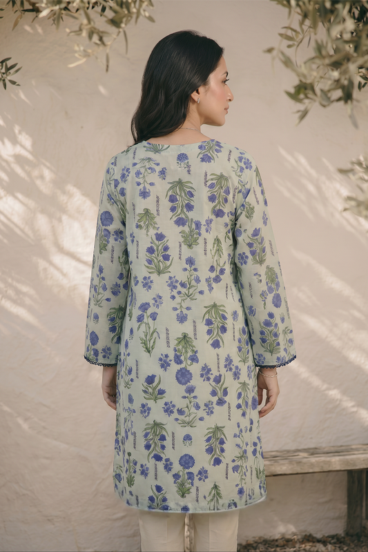 Embroidered Kurta Dupatta - 2421