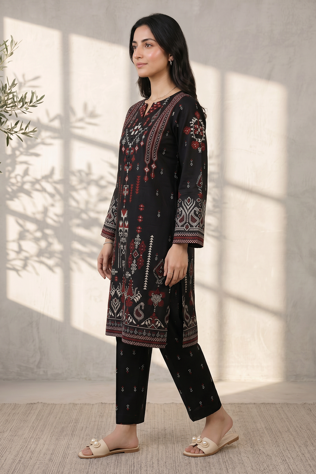 Kurta Trouser - 3091