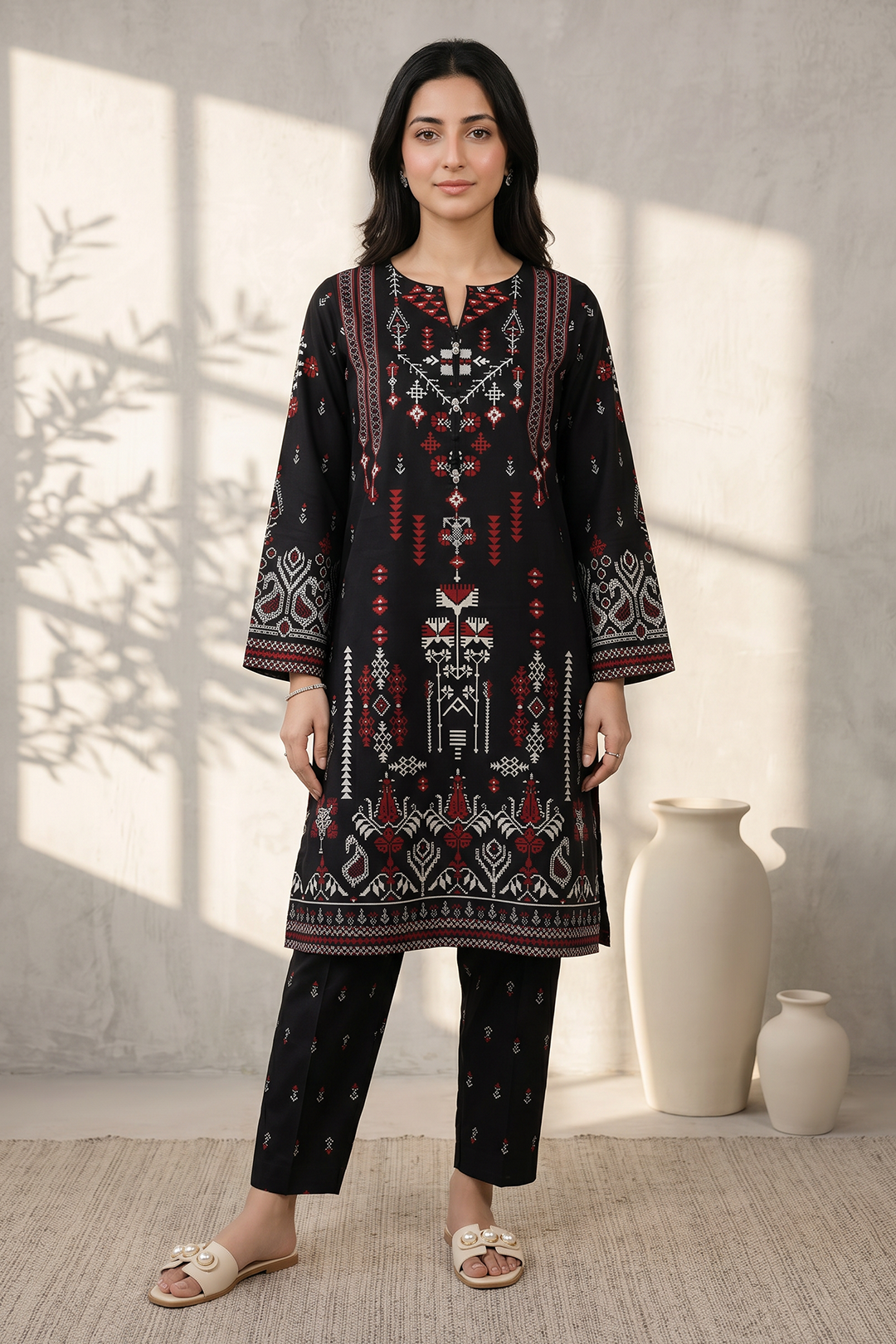 Kurta Trouser - 3091