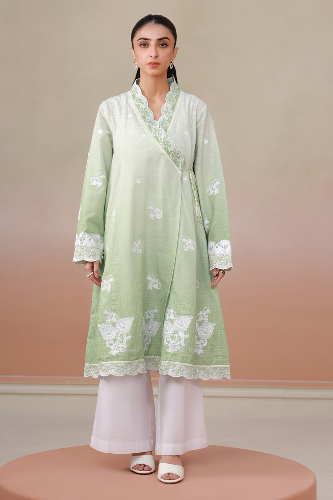 Embroidered Kurta - 0134