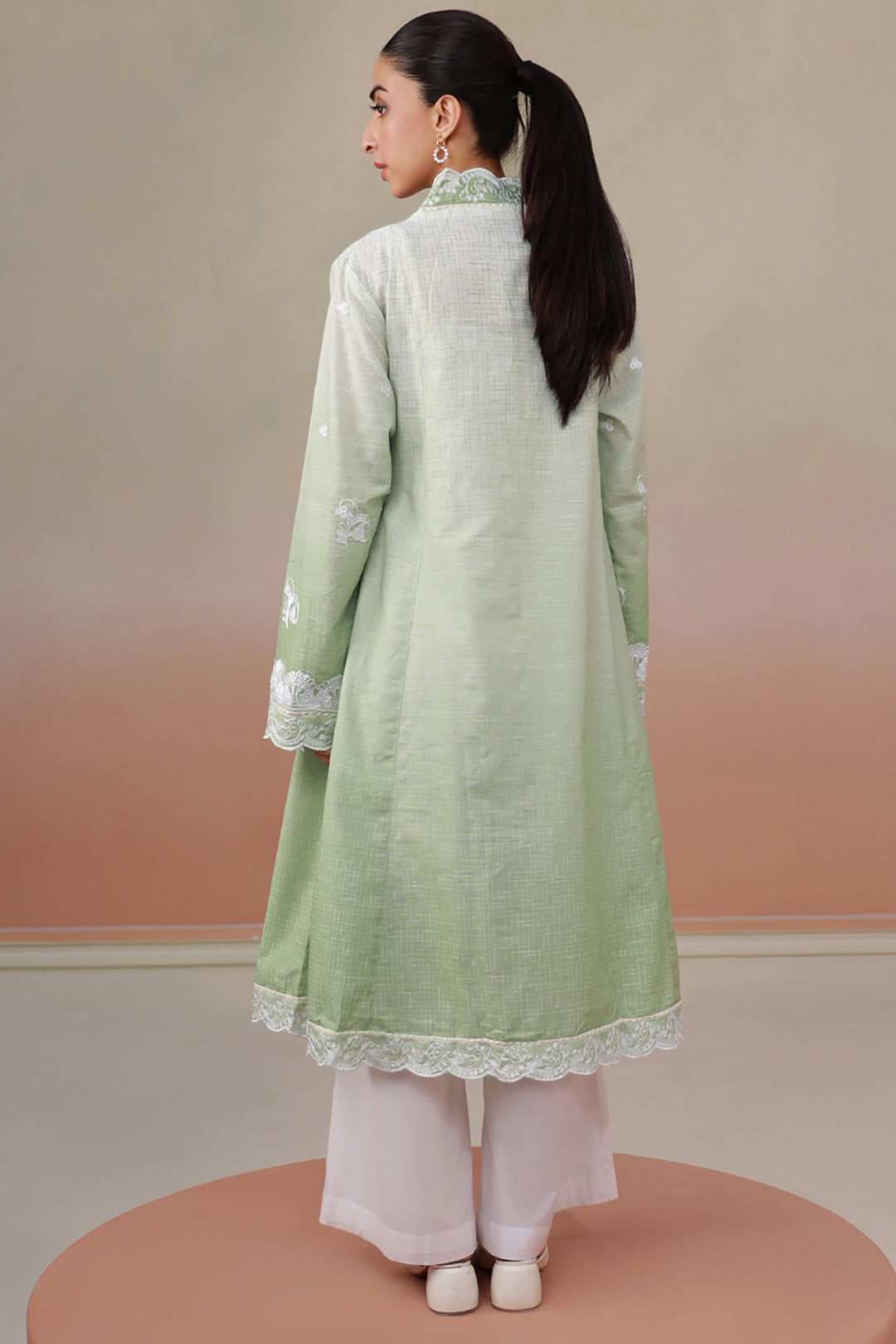 Embroidered Kurta - 0134