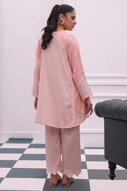 Embroidered Kurta Trouser - 0138