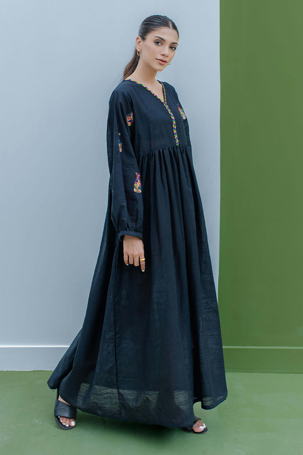 Embroidered Kurta - 0769
