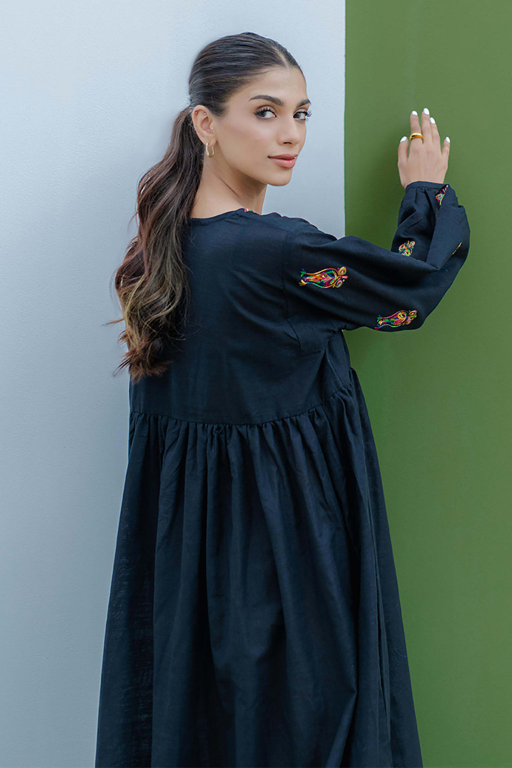 Embroidered Kurta - 0769