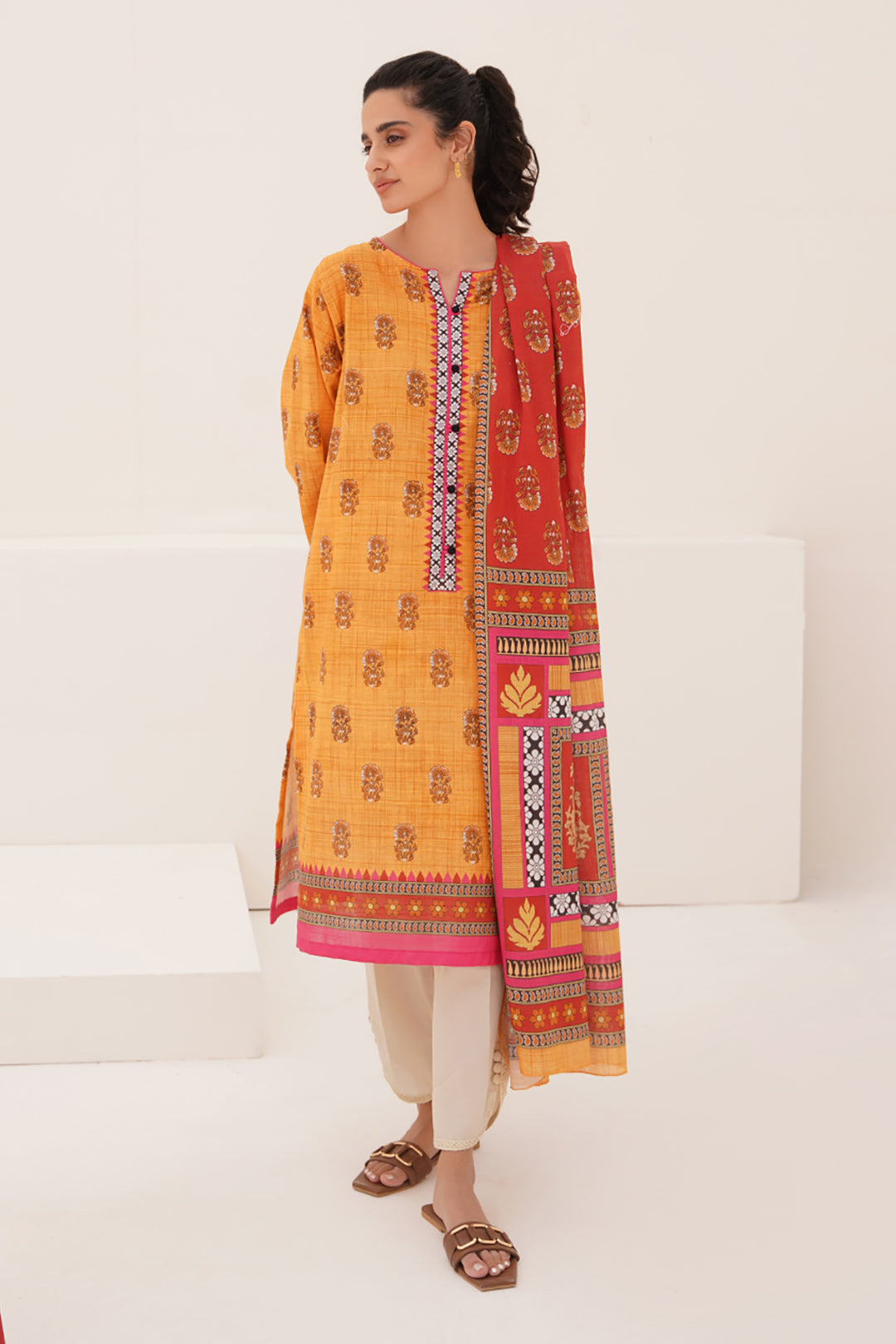 Kurta Dupatta - 0734