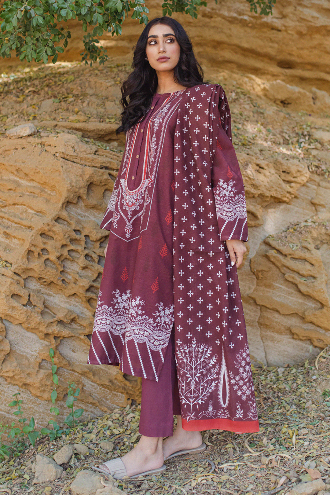 Kurta Dupatta Trouser - 0777