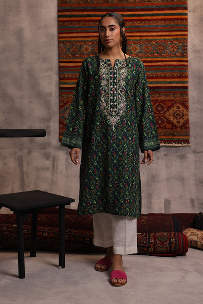 Embroidered Kurta - 1433