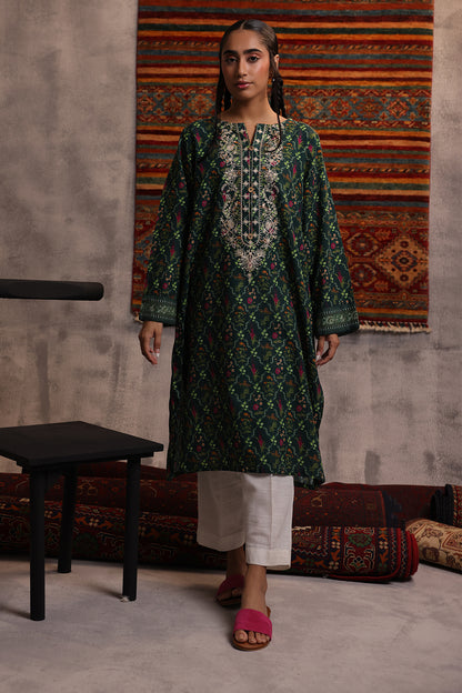 Embroidered Kurta - 1433