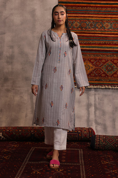 Embroidered Kurta - 1435