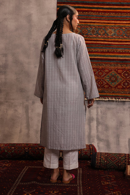 Embroidered Kurta - 1435