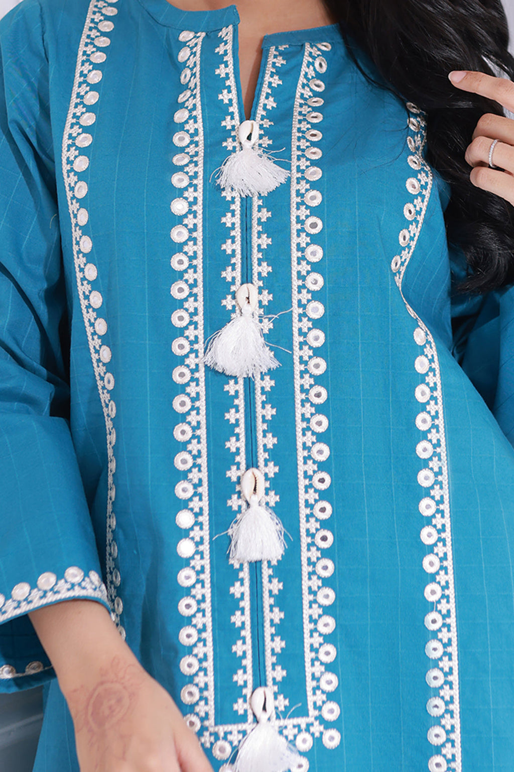 Embroidered Kurta - 1439