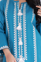 Embroidered Kurta - 1439