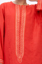 Embroidered Kurta Trouser - 1401