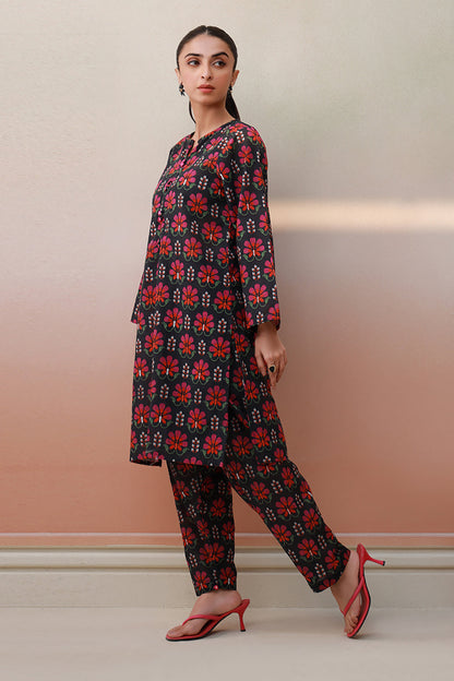 Embroidered Kurta Trouser - 1403