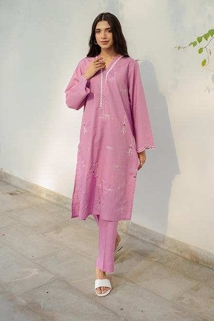 Embroidered Kurta Trouser - 1485