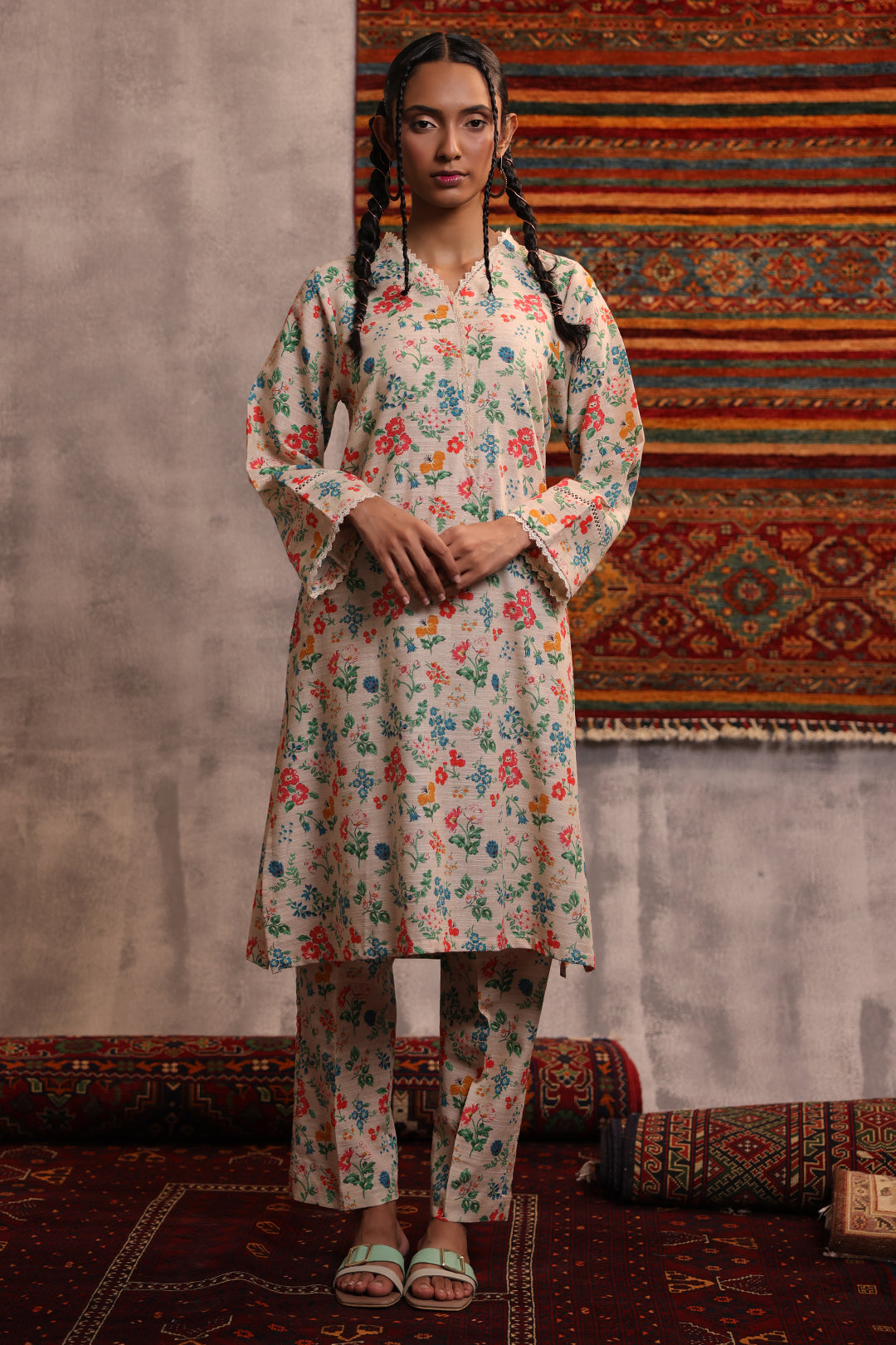 Kurta Trouser - 1536