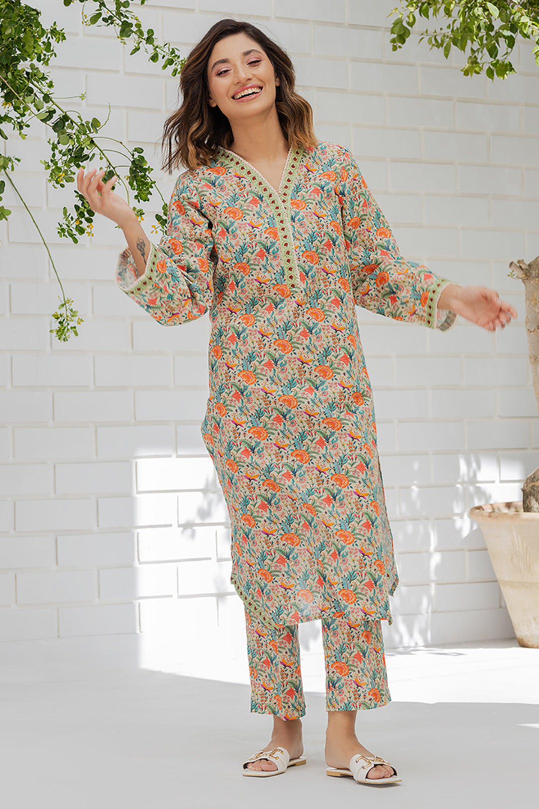 Kurta Trouser - 1538