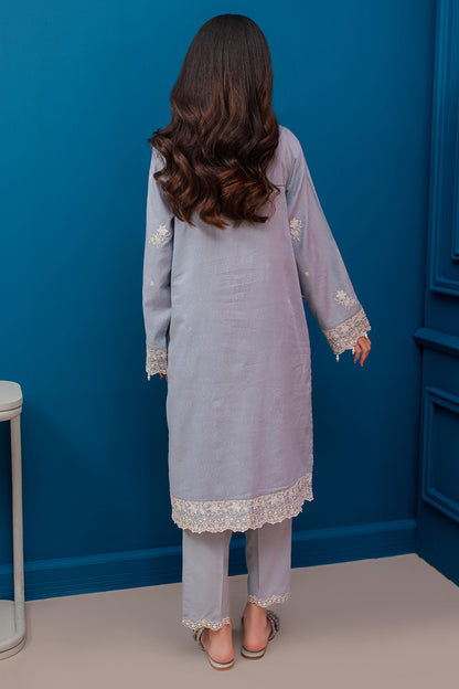 Embroidered Kurta Trouser - 3350