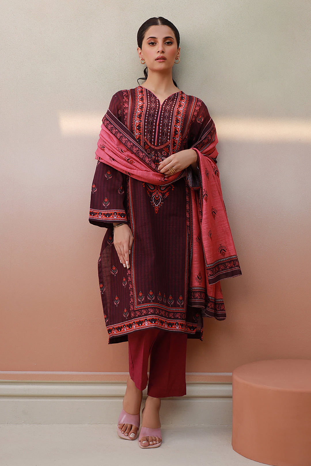 Kurta Dupatta Trouser - 1412