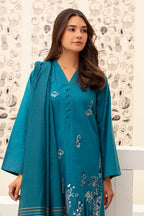 Embroidered Kurta Dupatta Trouser - 1414