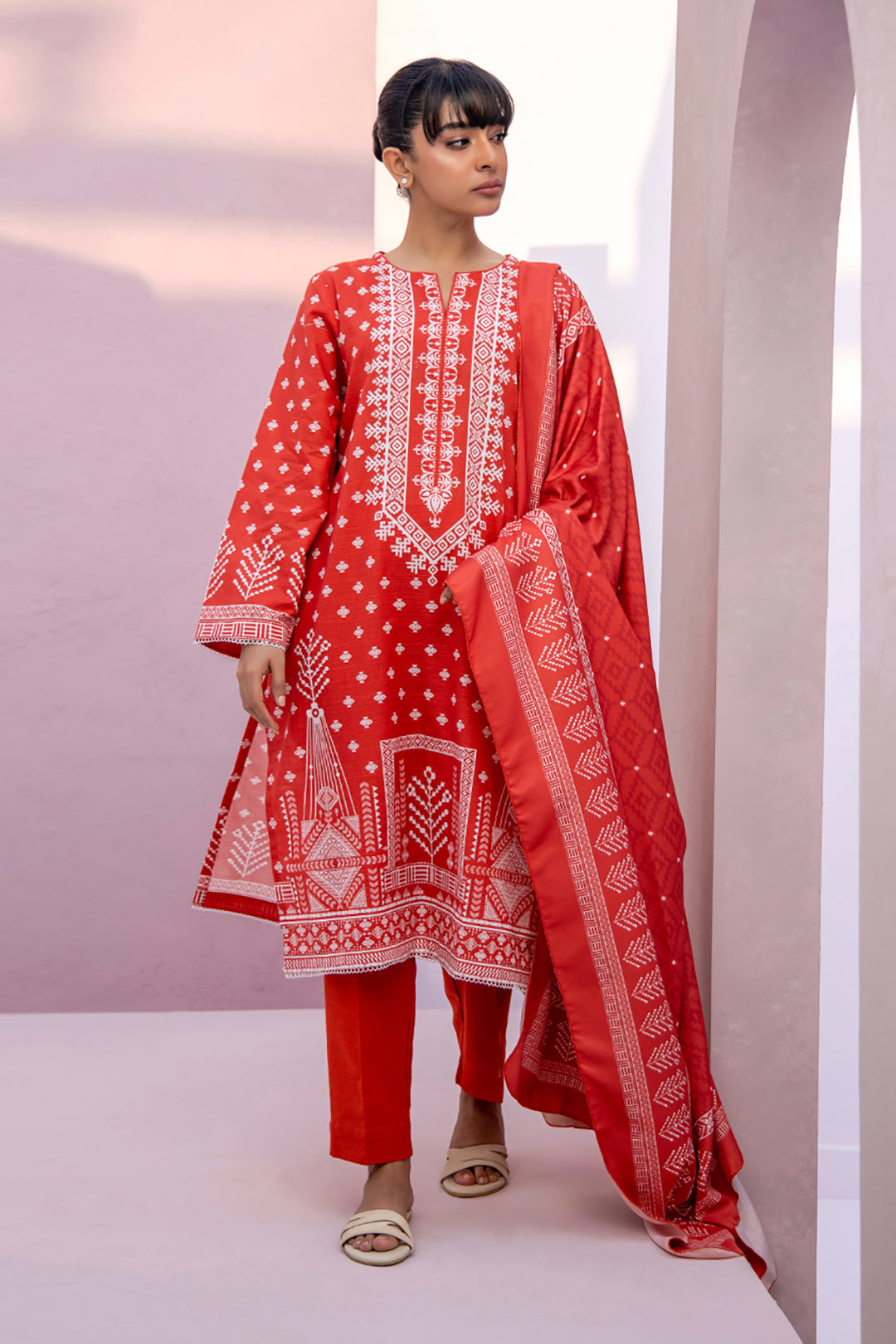 Kurta Dupatta Trouser - 1459