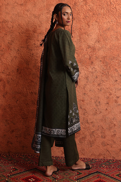 Kurta Shawl Trouser - 1460